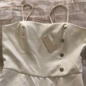 Fletch White Jumpsuit